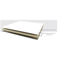 BIPAINEL LISO 2000X1000X40X1.0 7016M